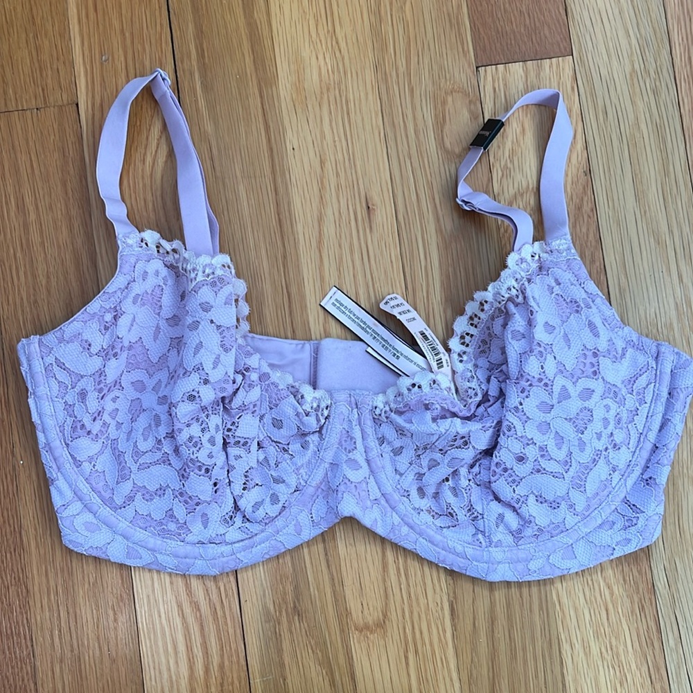 Lace Purple Bra